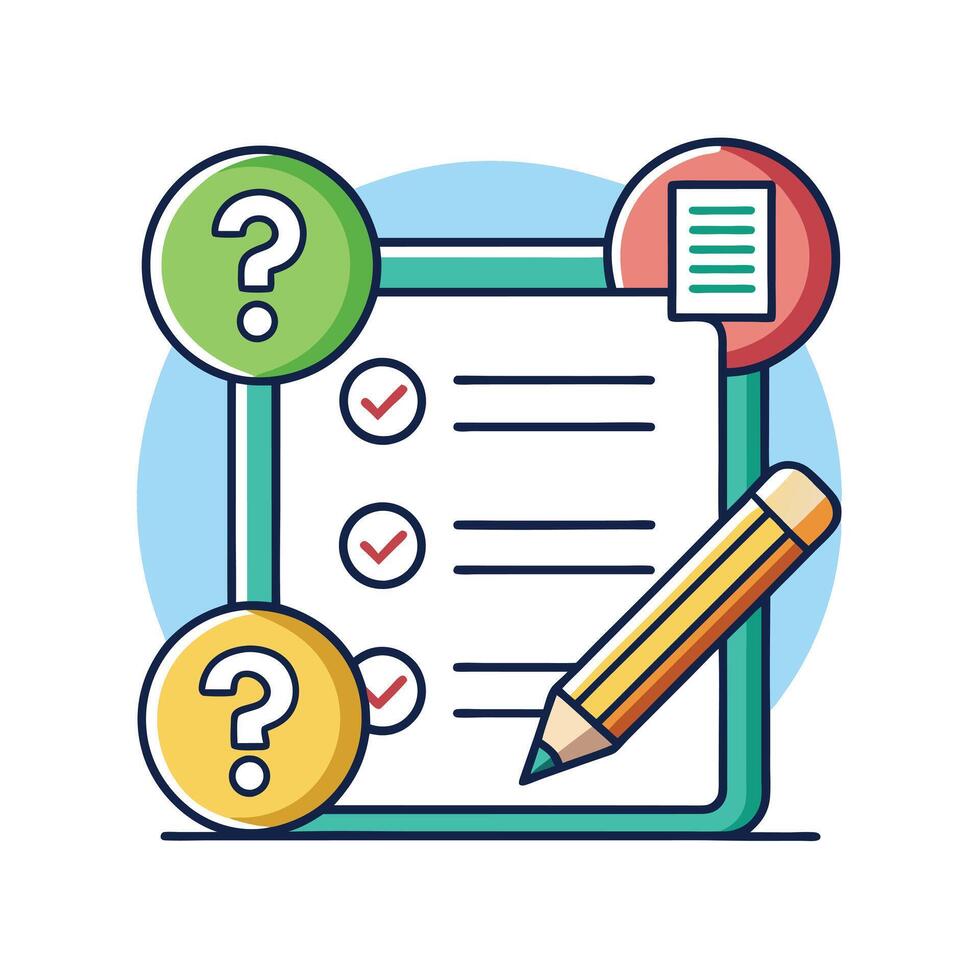 Education Material Icon Illustration vector