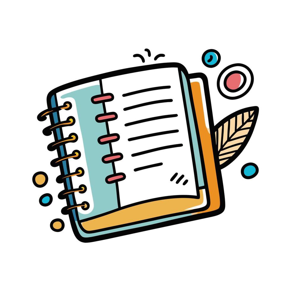 Education Material Icon Illustration vector