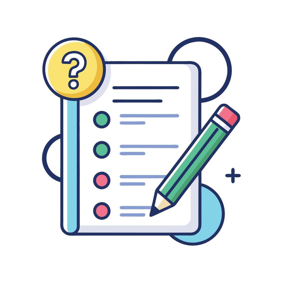 Education Material Icon Illustration vector