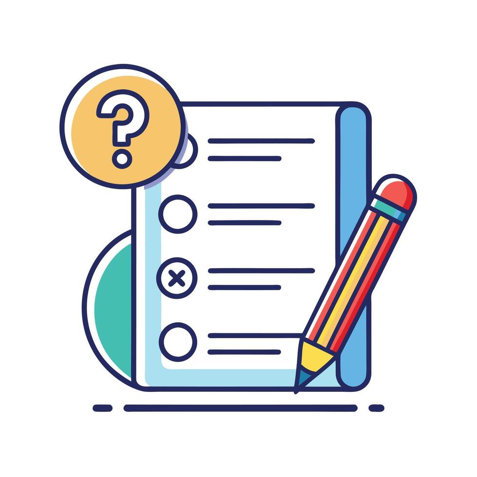 Education Material Icon Illustration vector