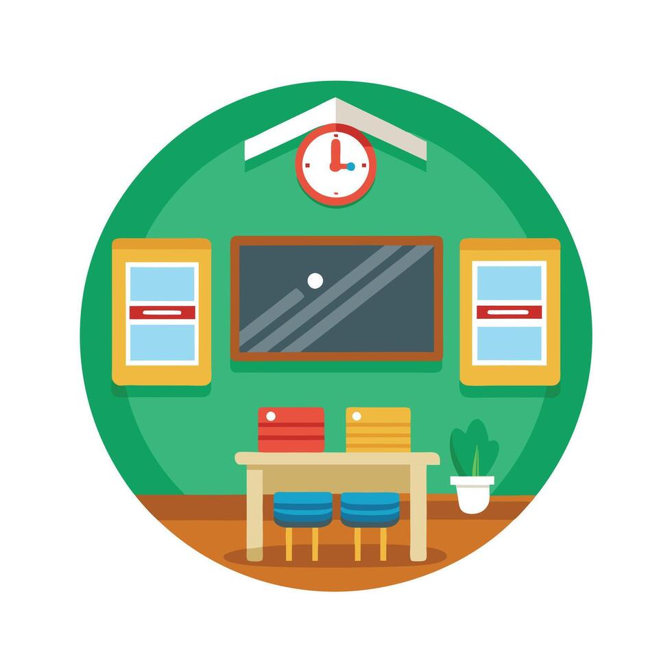 Education Material Icon Illustration vector