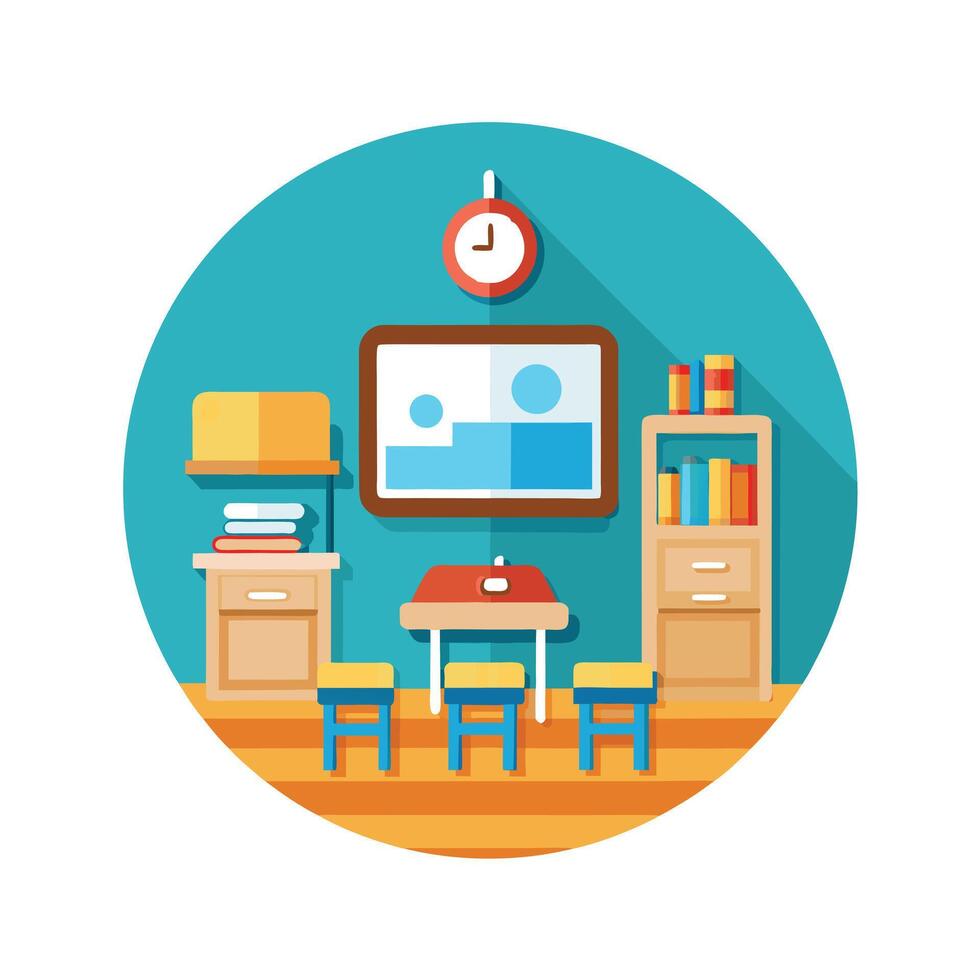 Education Material Icon Illustration vector
