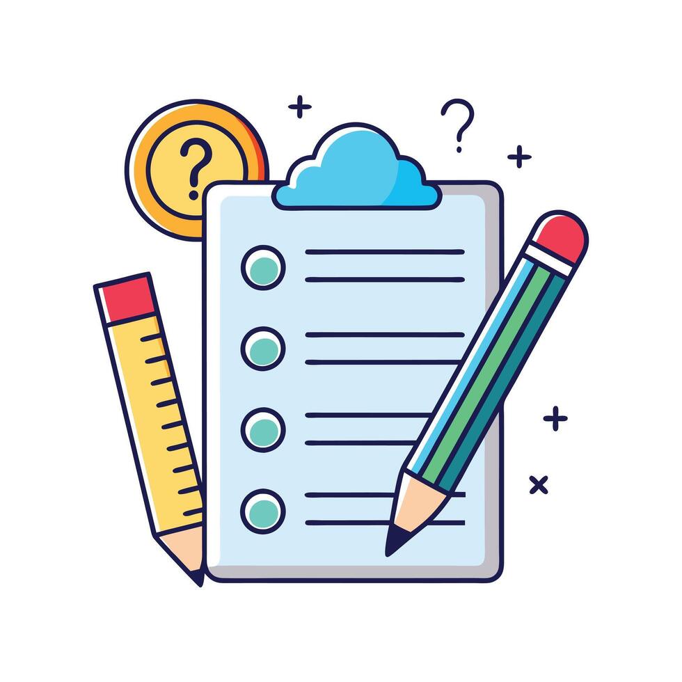Education Material Icon Illustration vector