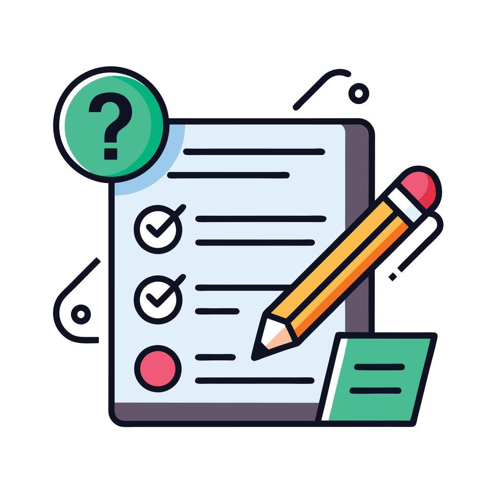 Education Material Icon Illustration vector