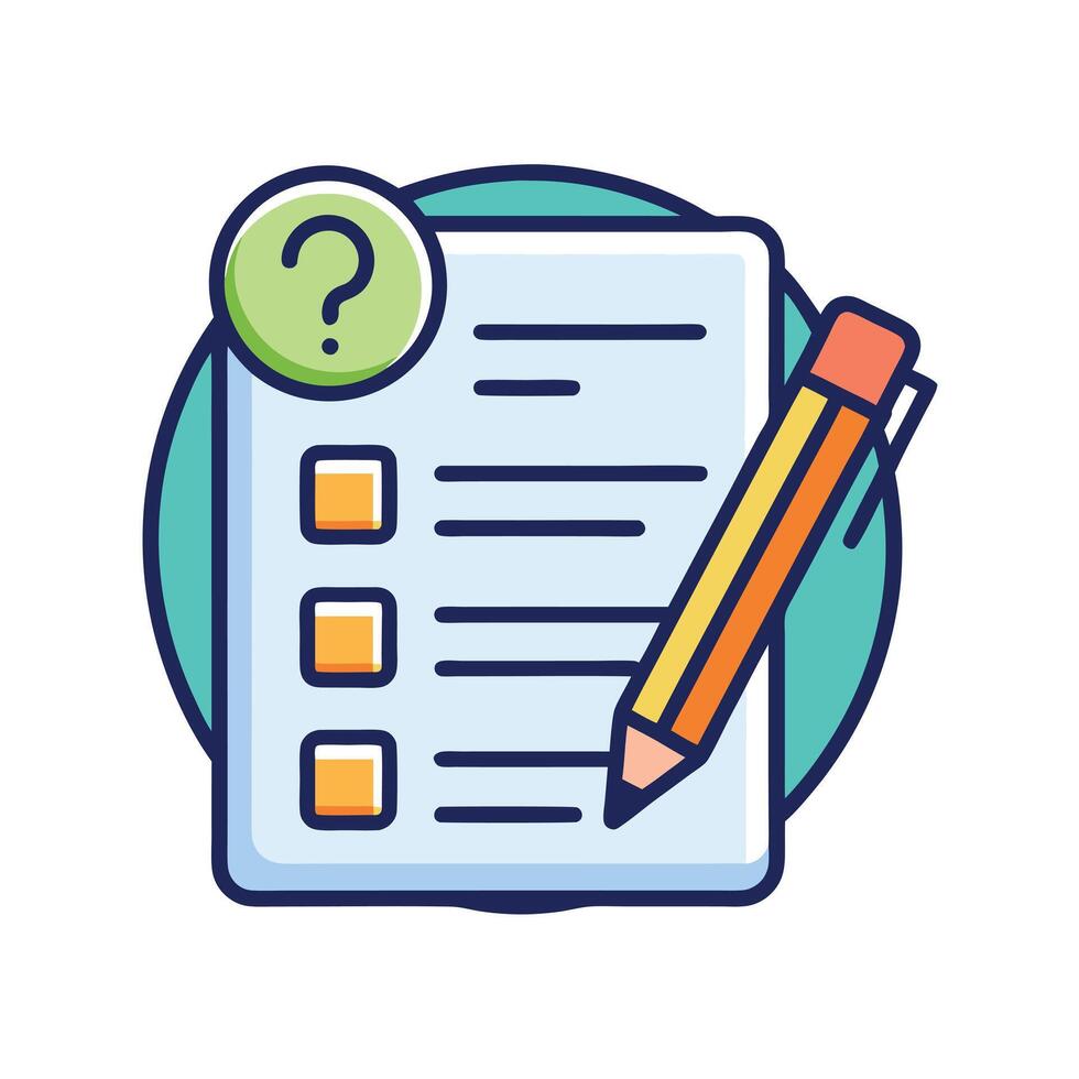Education Material Icon Illustration vector