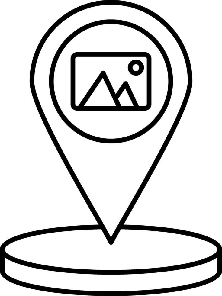 Location Pin Icon vector