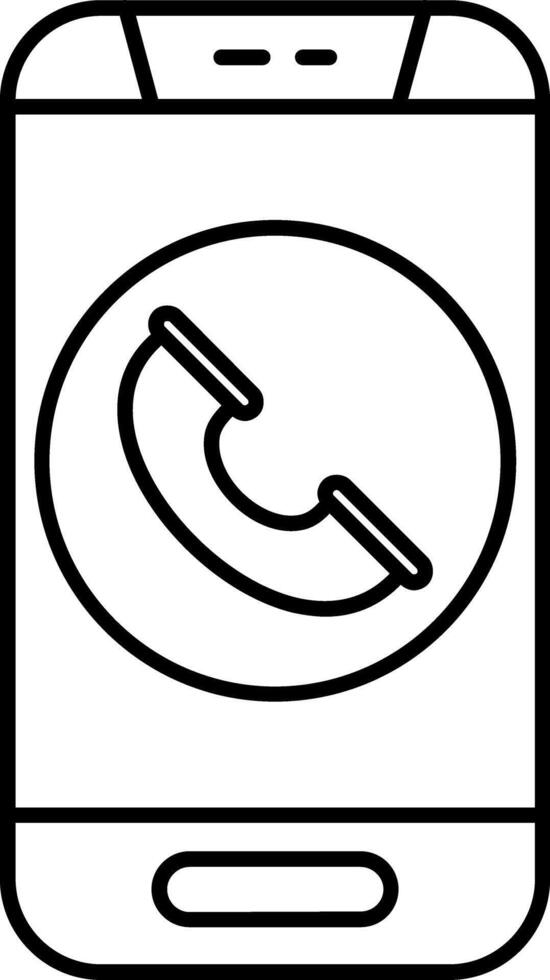 Voice call Chat Icon vector