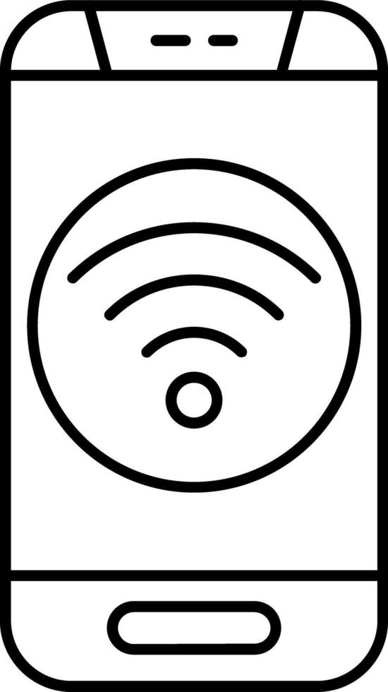 Wifi signal Connection Icon vector