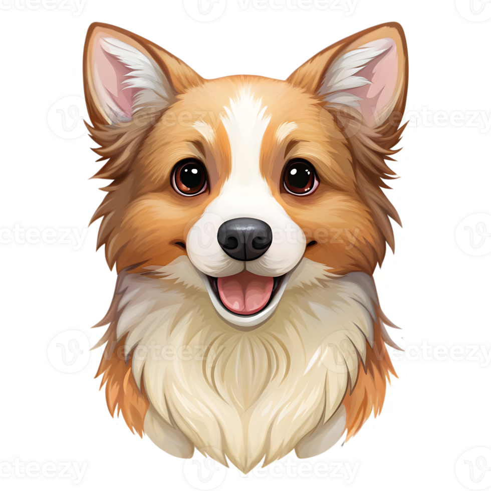 Cute Dog Sticker png