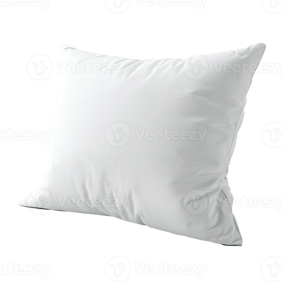 Soft and Comfortable White Bed Pillow png