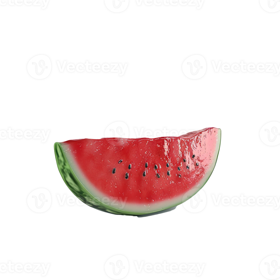 Single watermelon slice png
