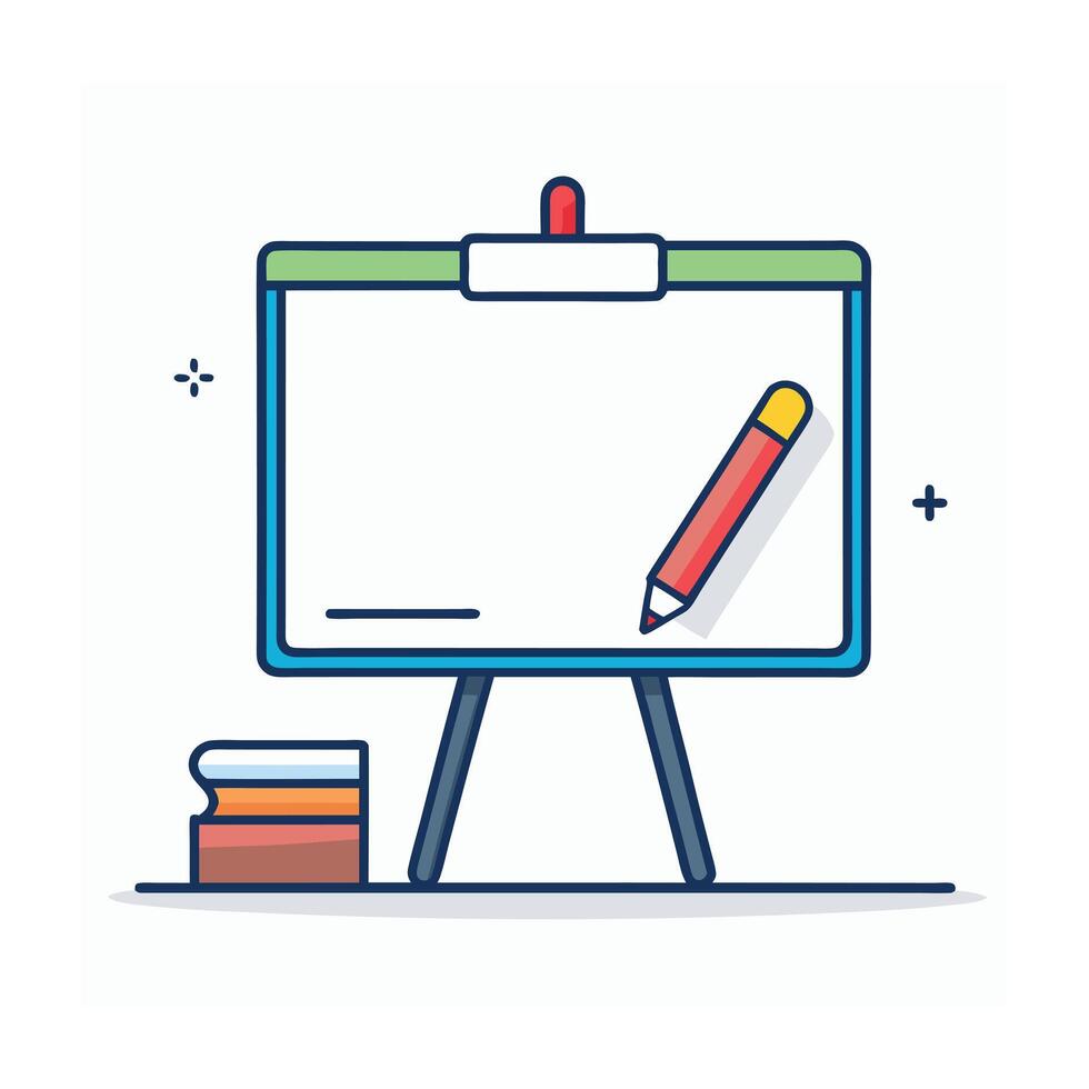 Education Material Icon Illustration vector