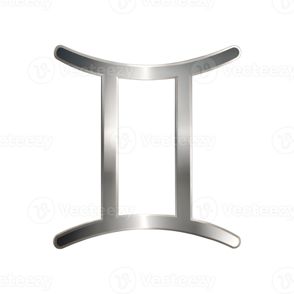 Gemini zodiac symbol, representing the zodiac sign Gemini, astrology, and horoscope. png