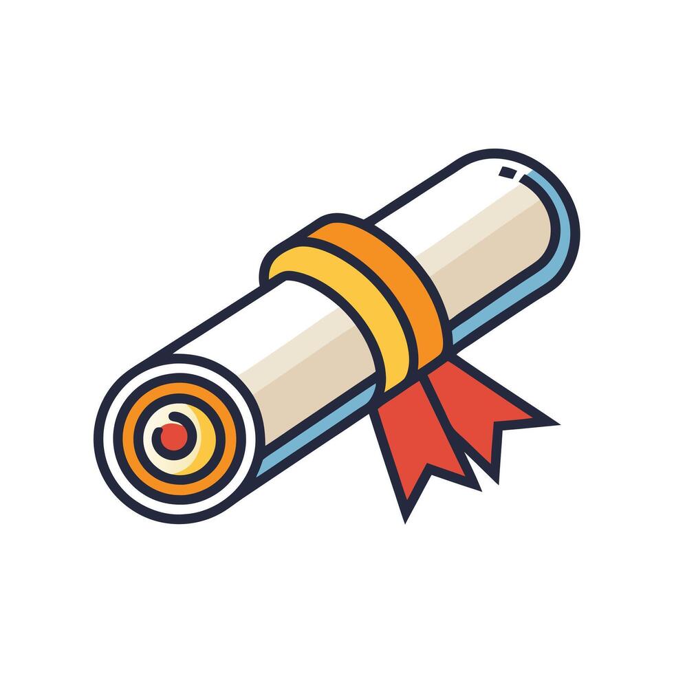 Education Material Icon Illustration vector