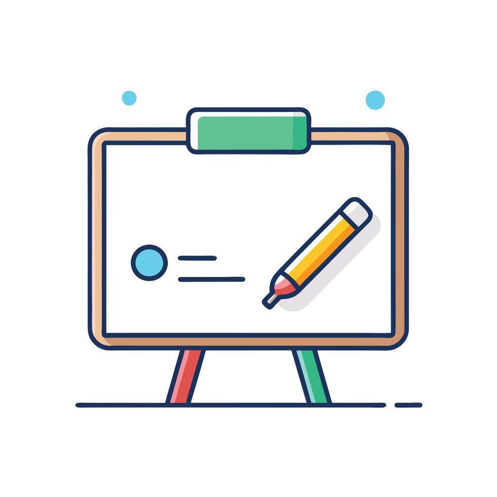 Education Material Icon Illustration vector