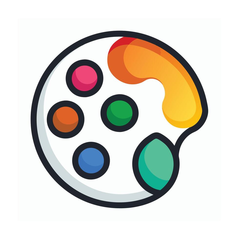 Education Material Icon Illustration vector