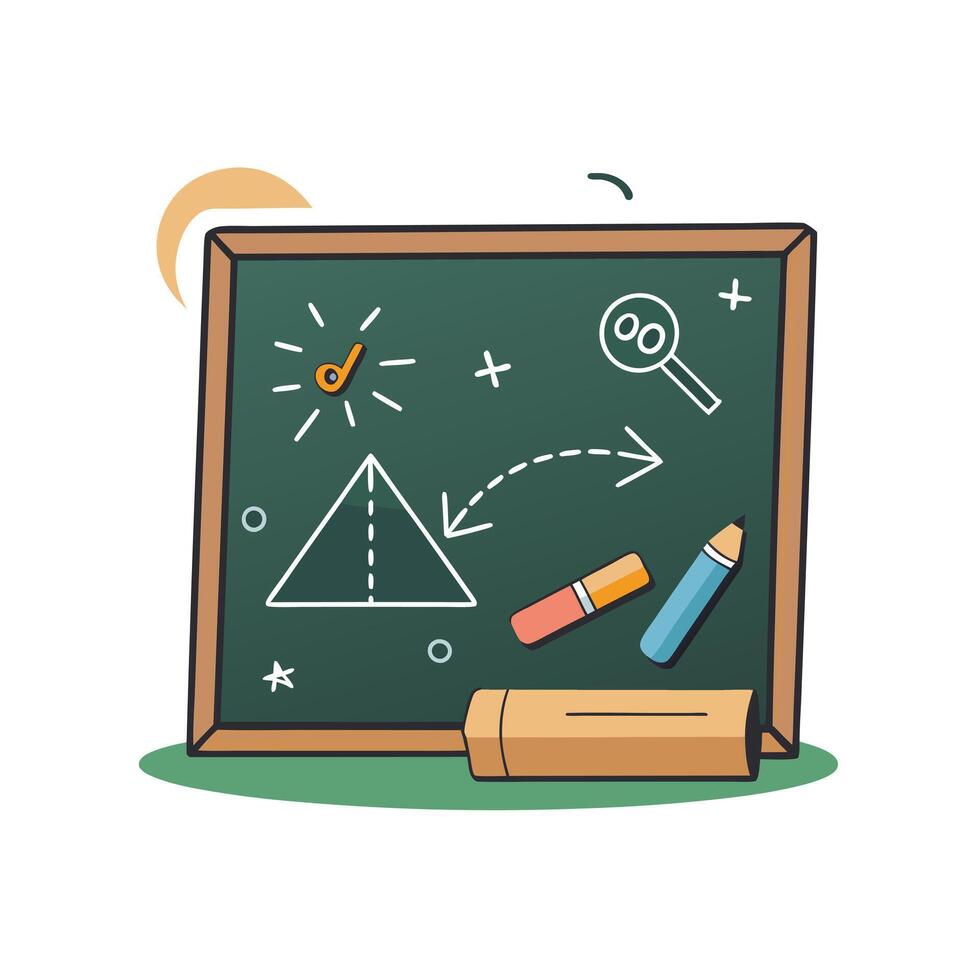 Education Material Icon Illustration vector