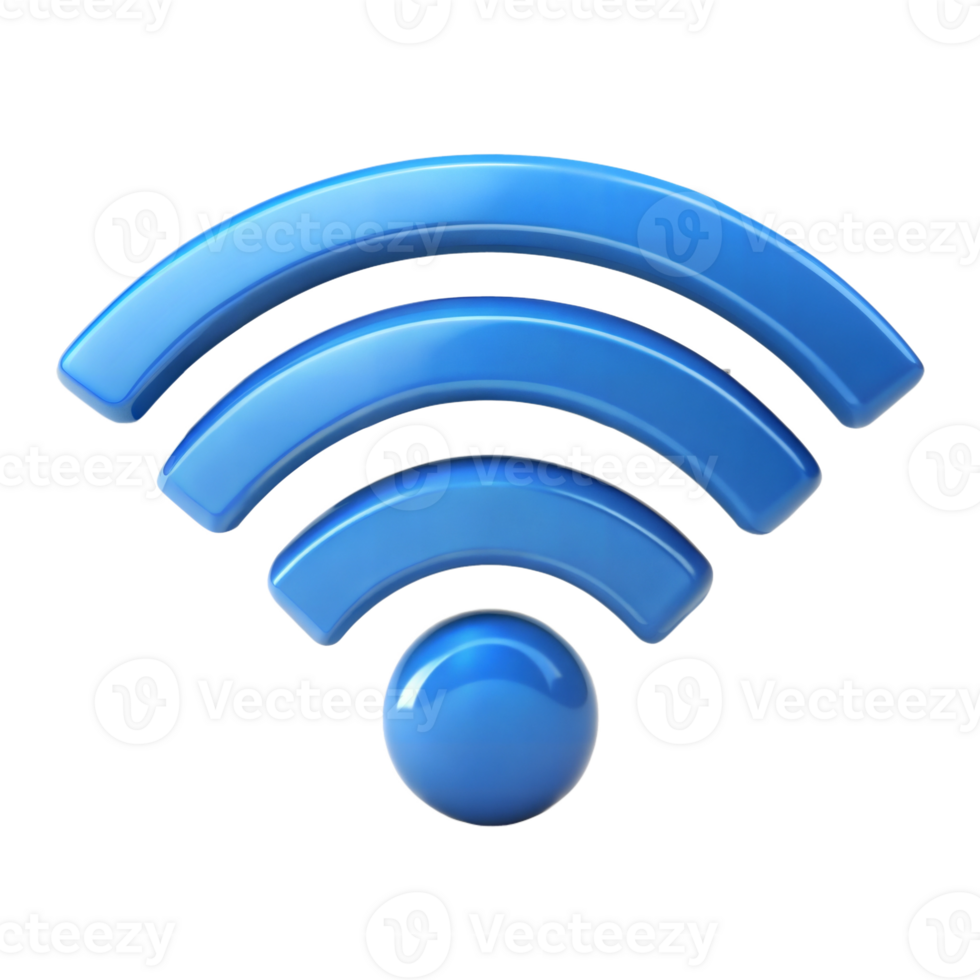 Wi-Fi icon symbolizing wireless internet connectivity png
