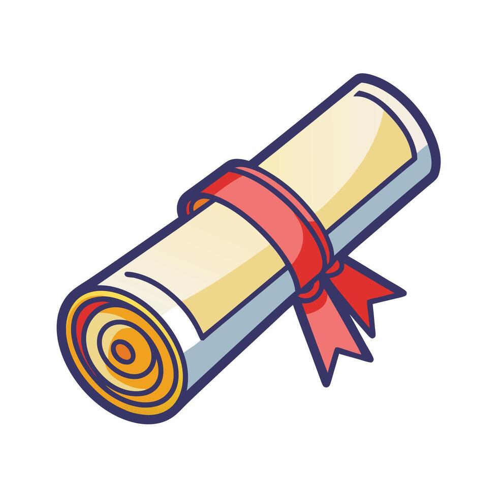 Education Material Icon Illustration vector