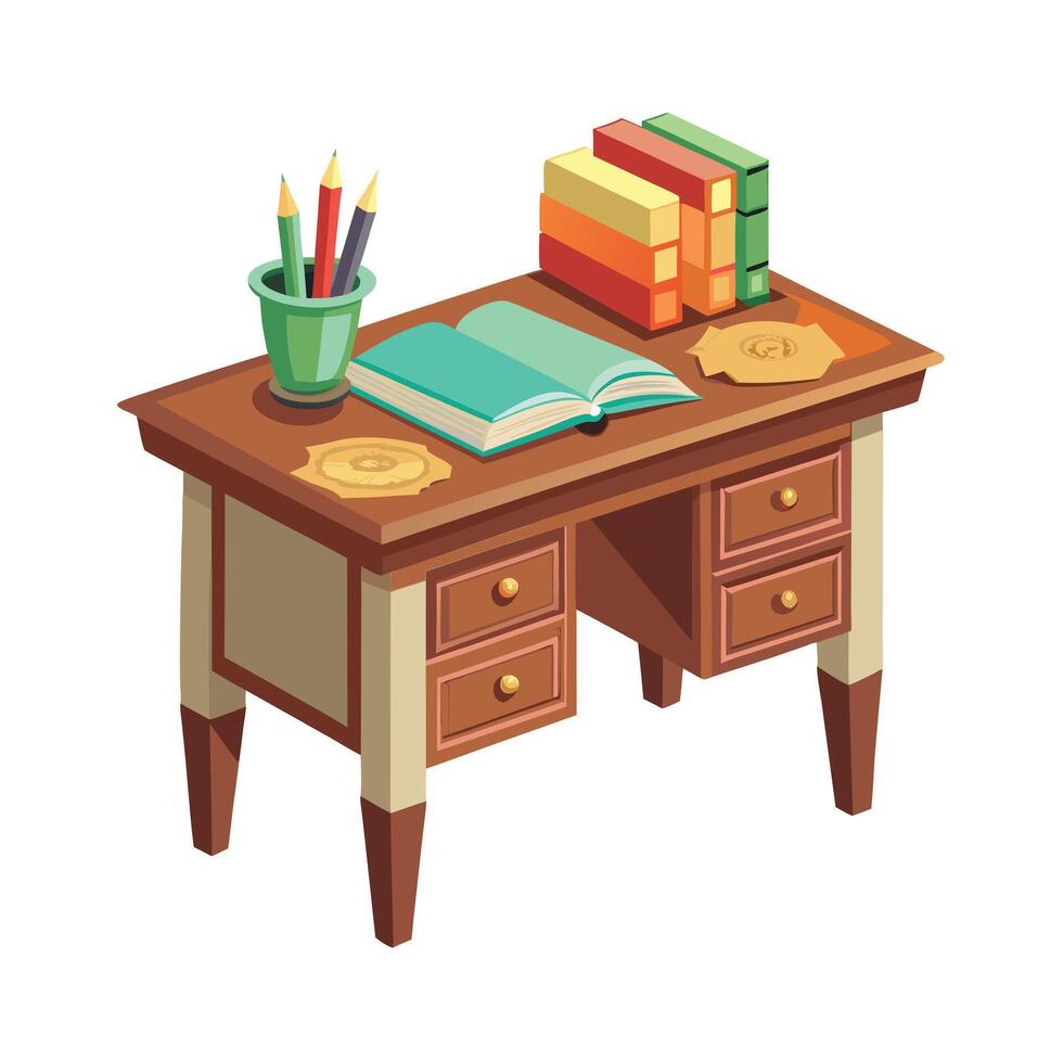 Education Material Icon Illustration vector