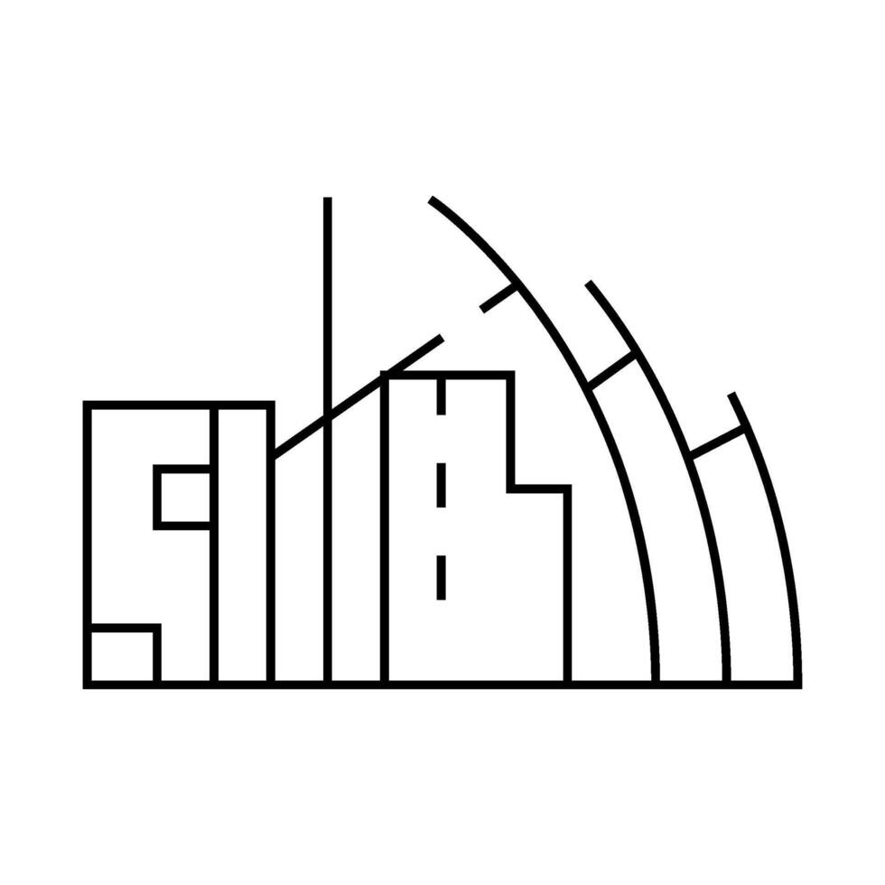 jubilee church line icon illustration black vector