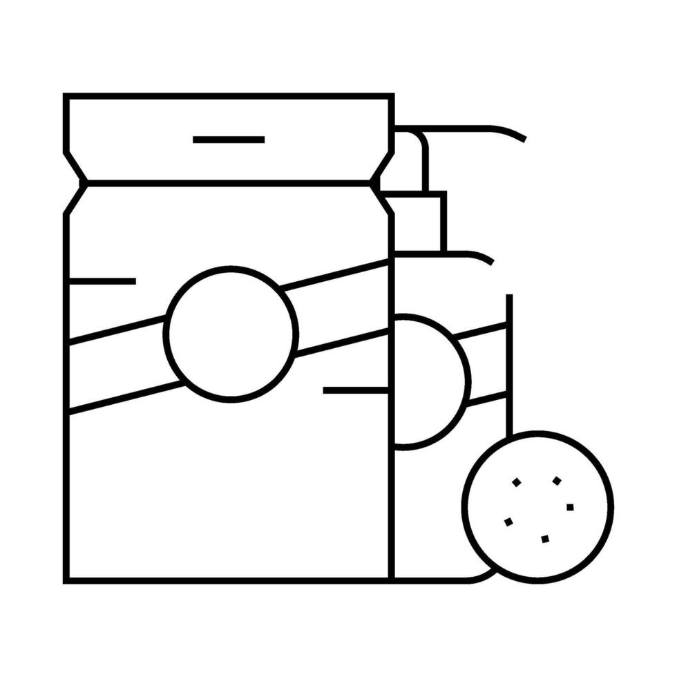 peeling ge, soap and face scrubs line icon illustration vector