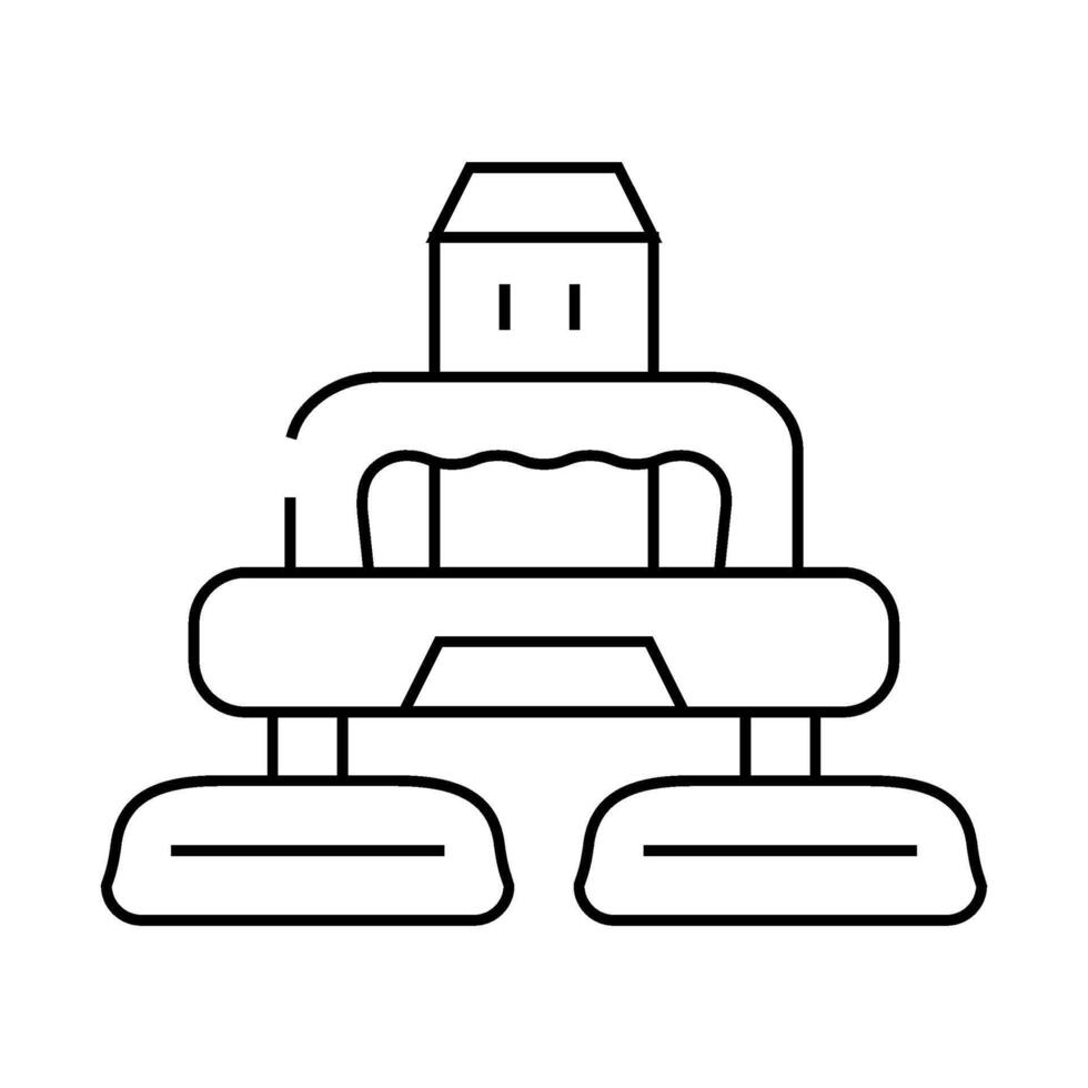 electrical device for car polishing line icon illustration vector