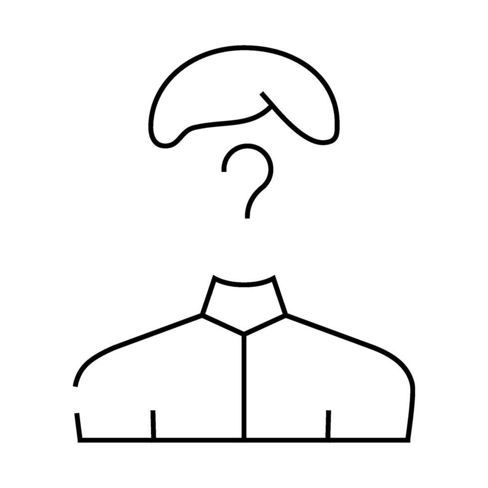 data lack kyc line icon illustration vector