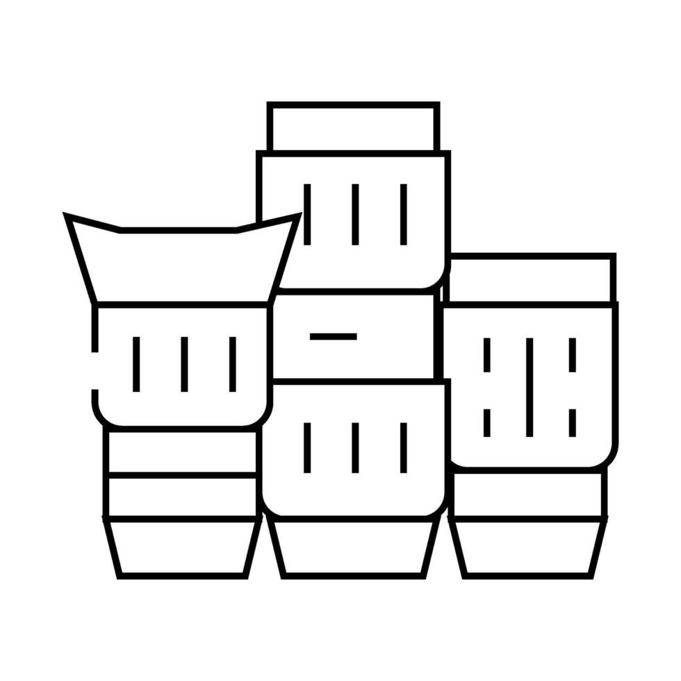lenses camera line icon illustration vector