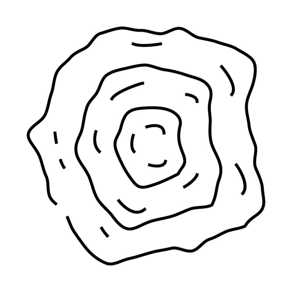 nebula galaxy line icon illustration vector