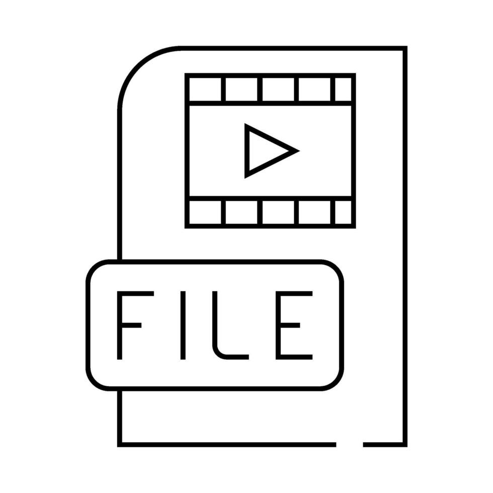 file line icon illustration vector