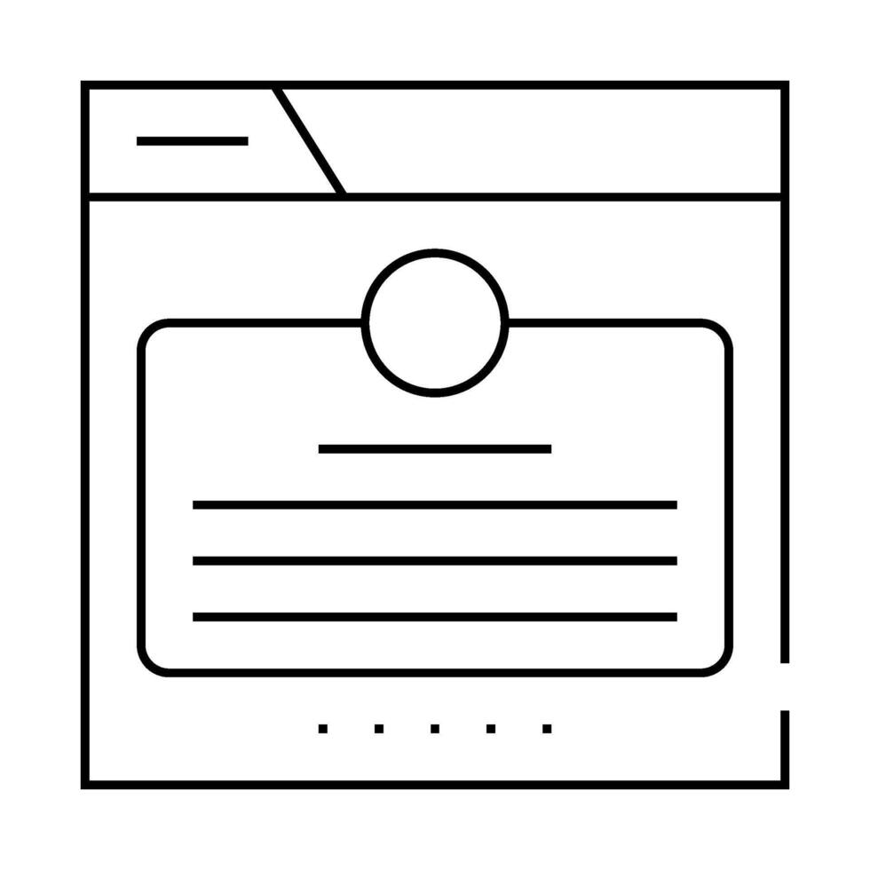 customer review line icon isolated illustration vector
