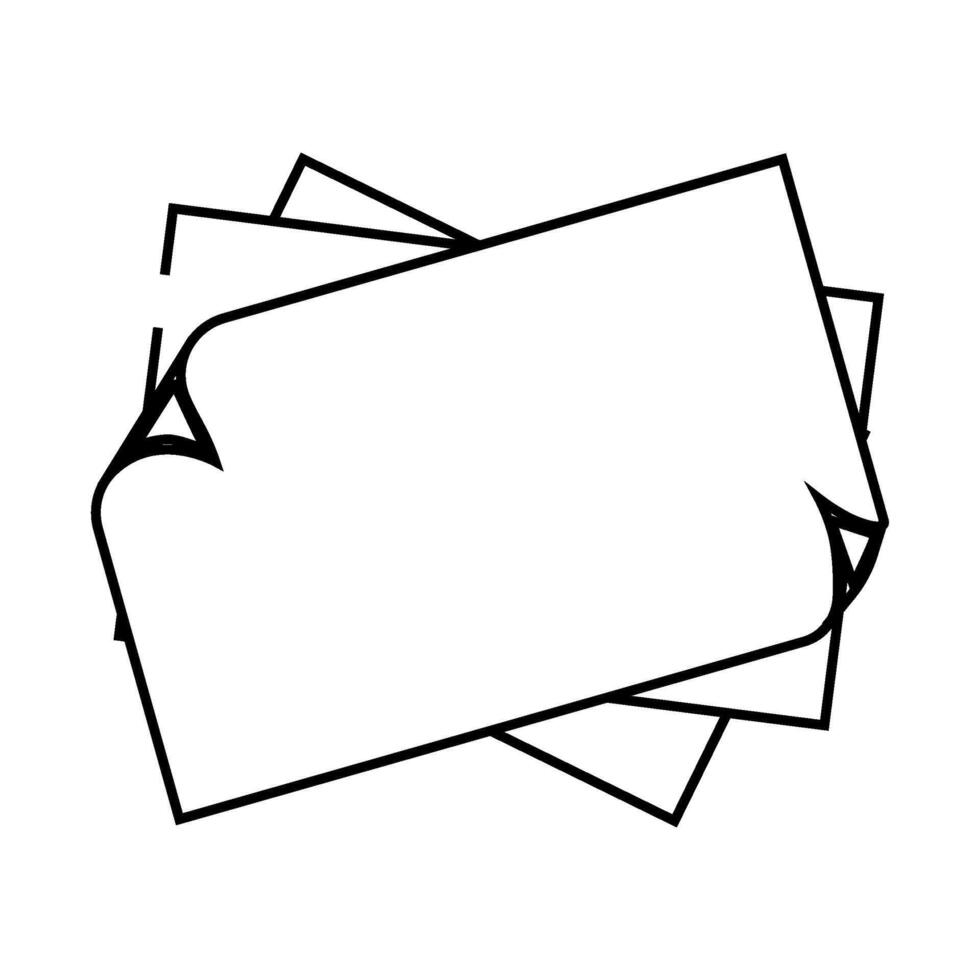 baking parchment line icon illustration vector