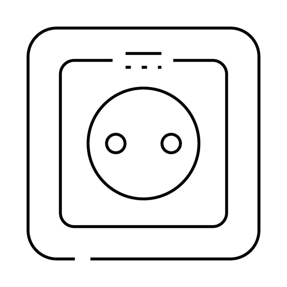 dc power line icon illustration vector