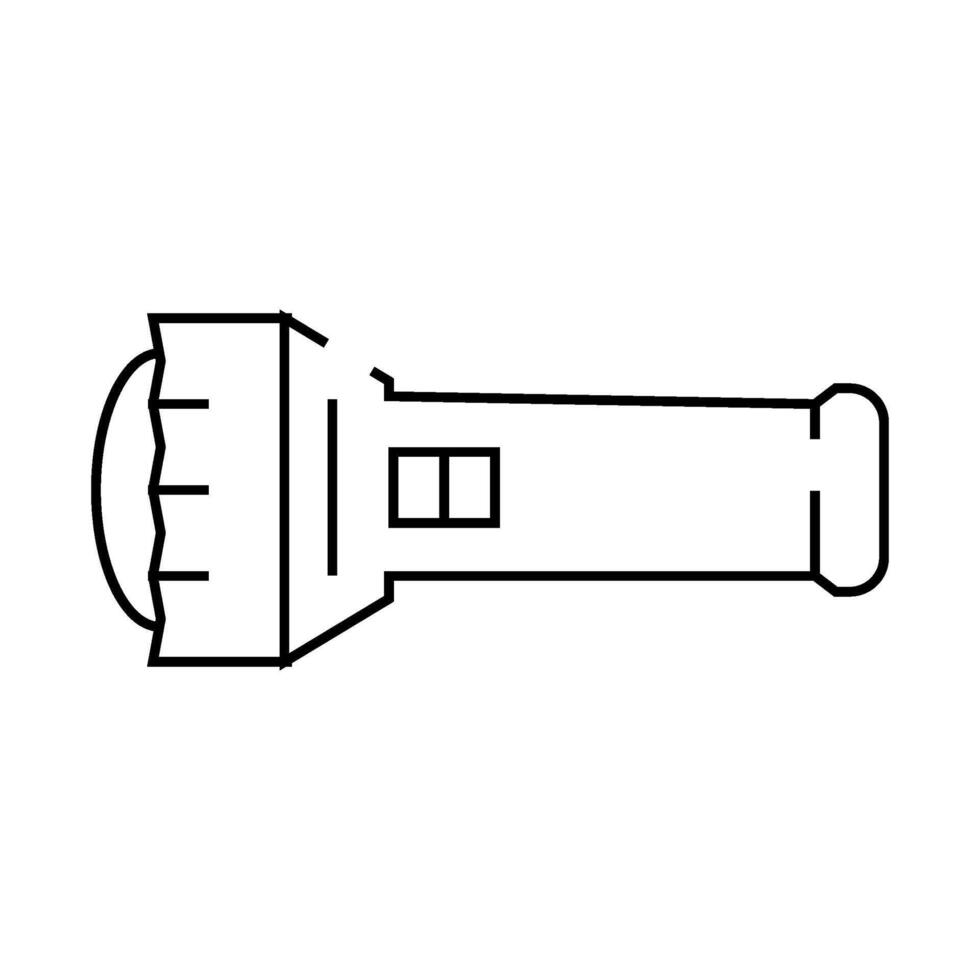 light electronic device line icon illustration vector