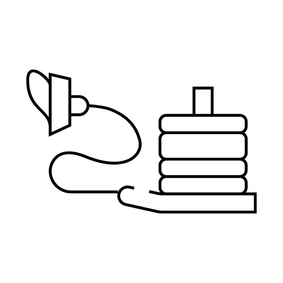 speed track line icon illustration vector