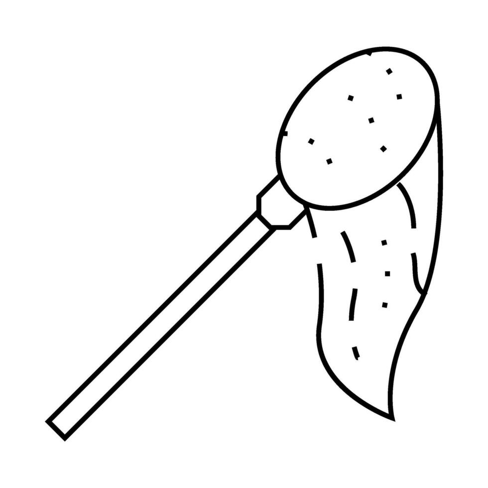 campaign follow up line icon illustration vector