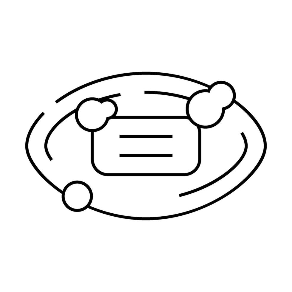 solid toilet soap line icon illustration vector