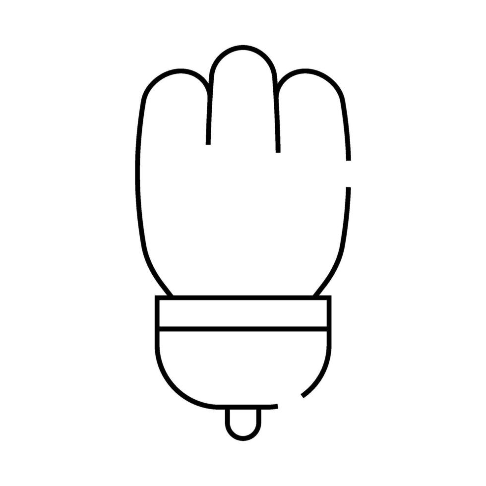 paw lucky line icon isolated illustration vector
