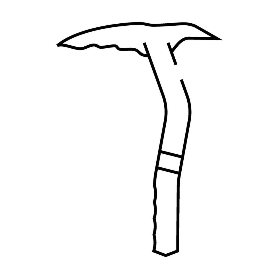 dayton axe tool line icon illustration vector