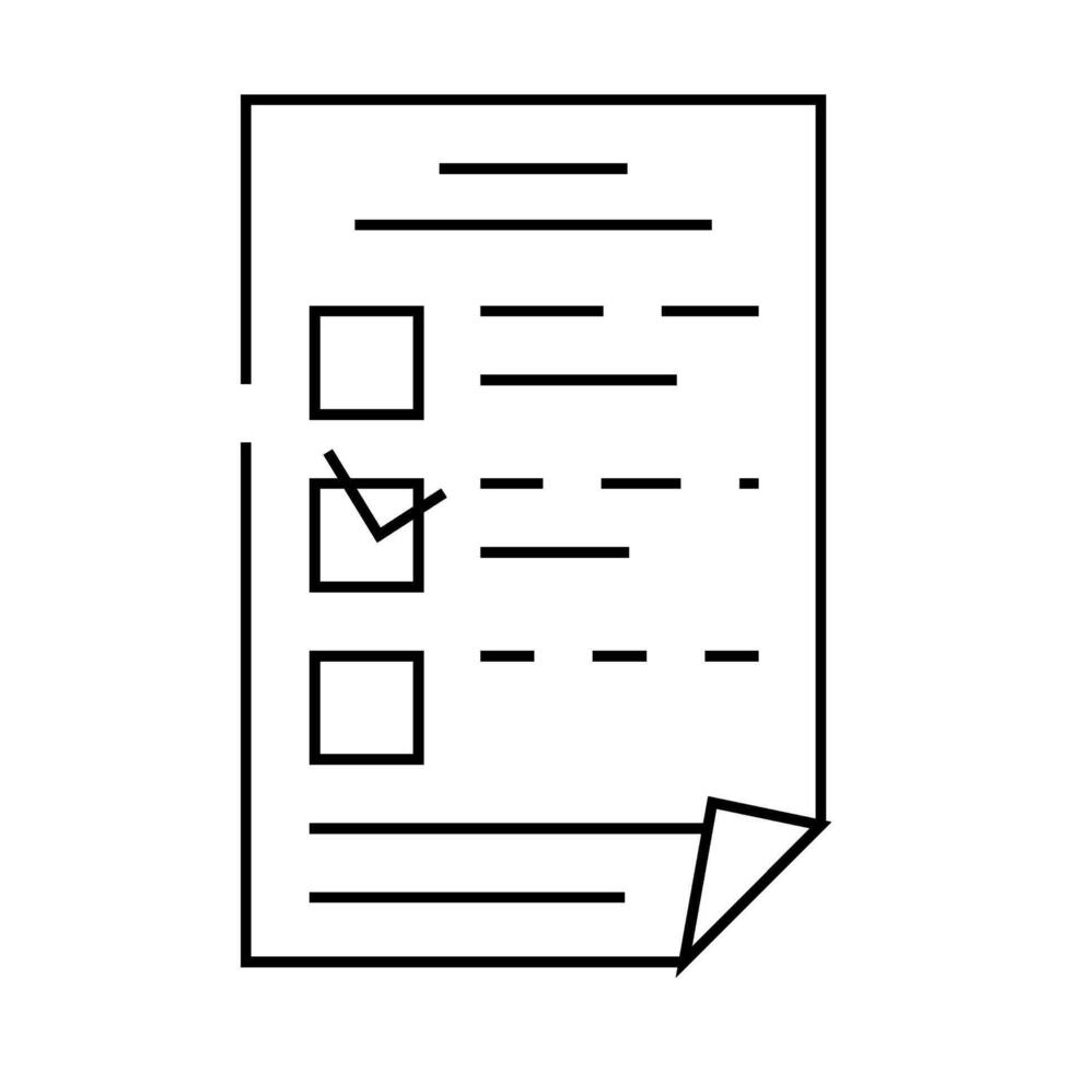 search folder line icon illustration vector