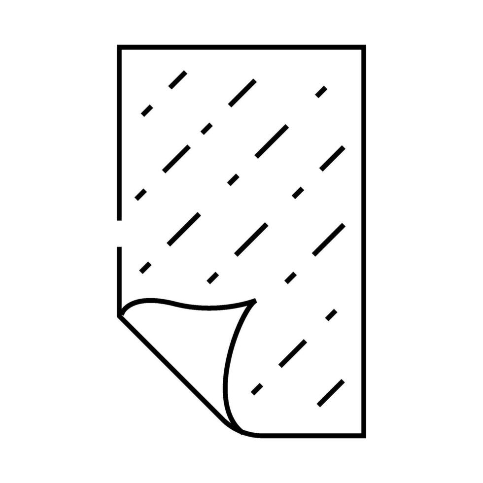 floormat living room line icon illustration vector