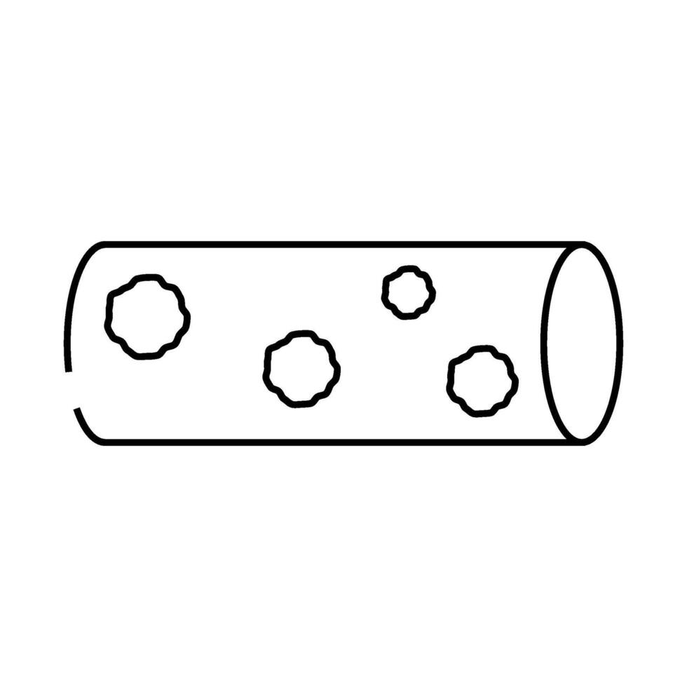 leukemia cancer line icon illustration vector