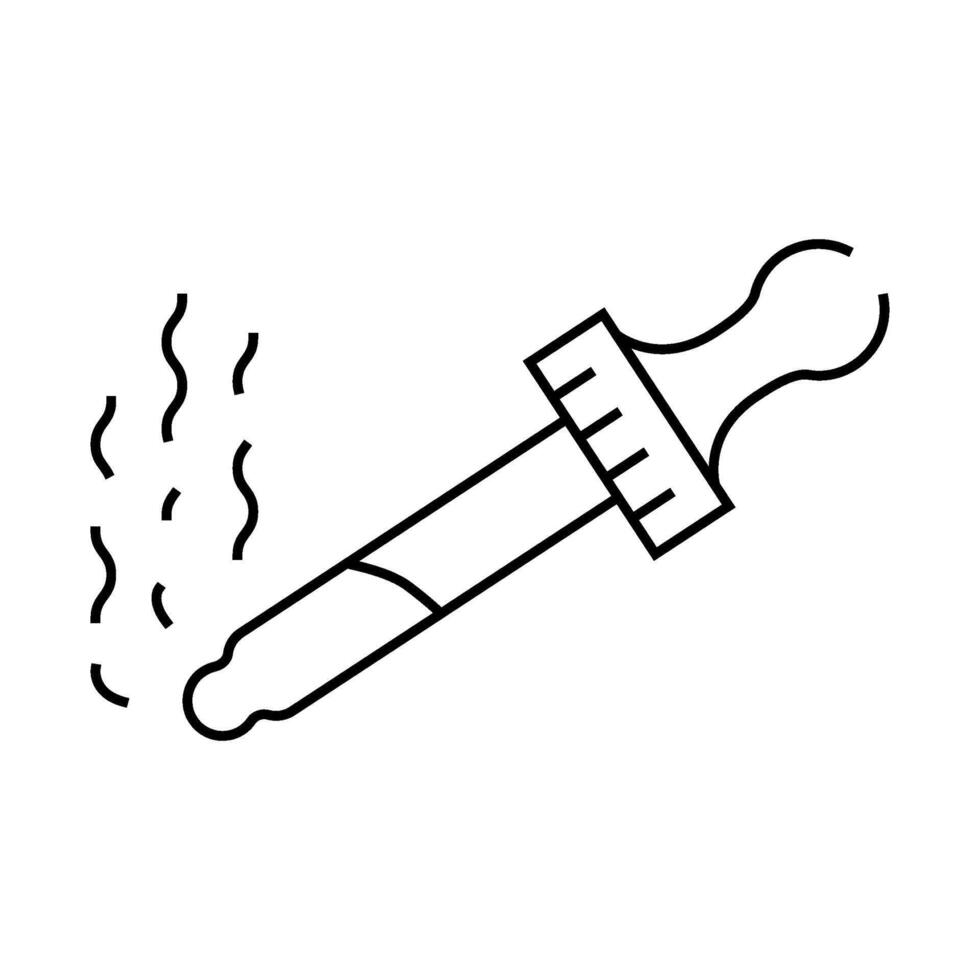 fragrance smell line icon illustration vector