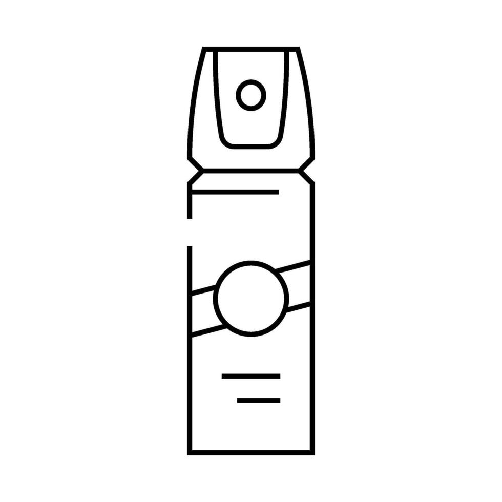 insect repellant glamping line icon illustration vector