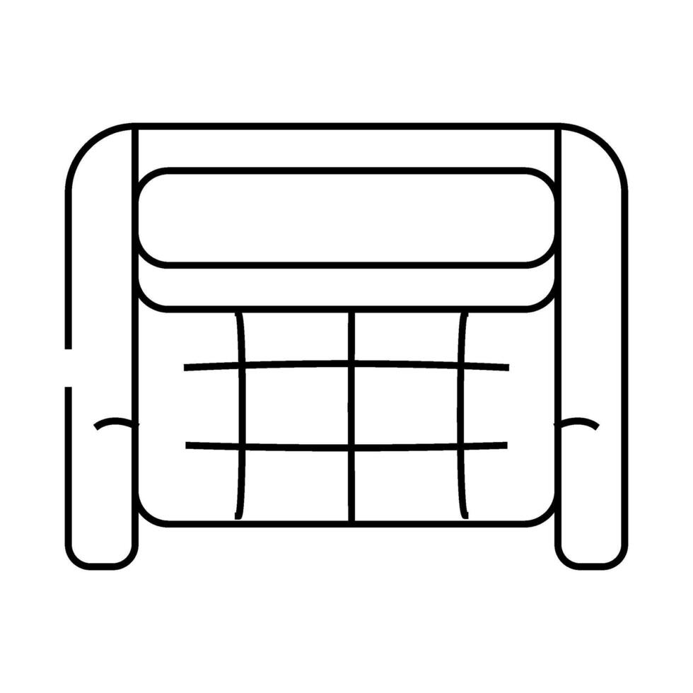 chair top view line icon illustration vector