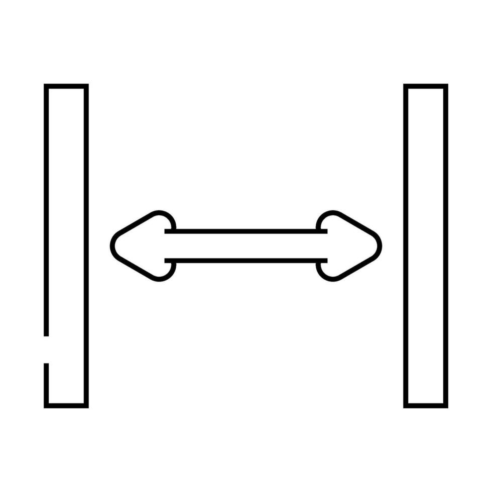 white space ux ui design line icon illustration vector