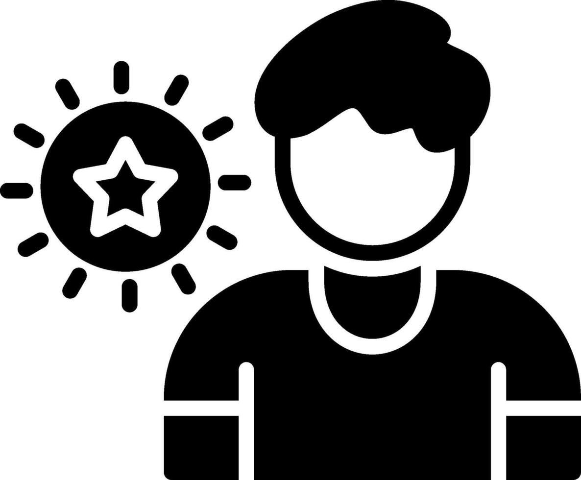 Brand Glyph Icon Design vector