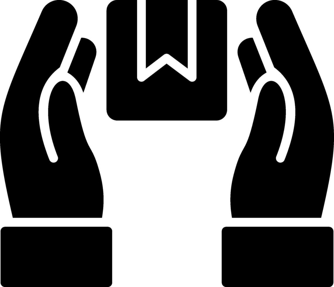 Product Glyph Icon Design vector