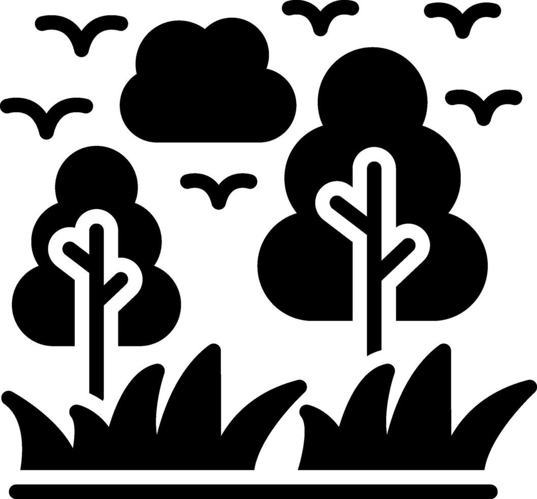 Environmentalsim Glyph Icon Design vector